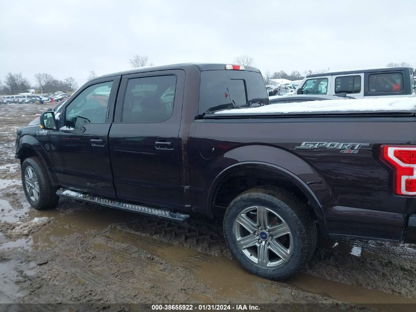 2018 FORD F-150 XLT - 1FTEW1EP9JFE65620