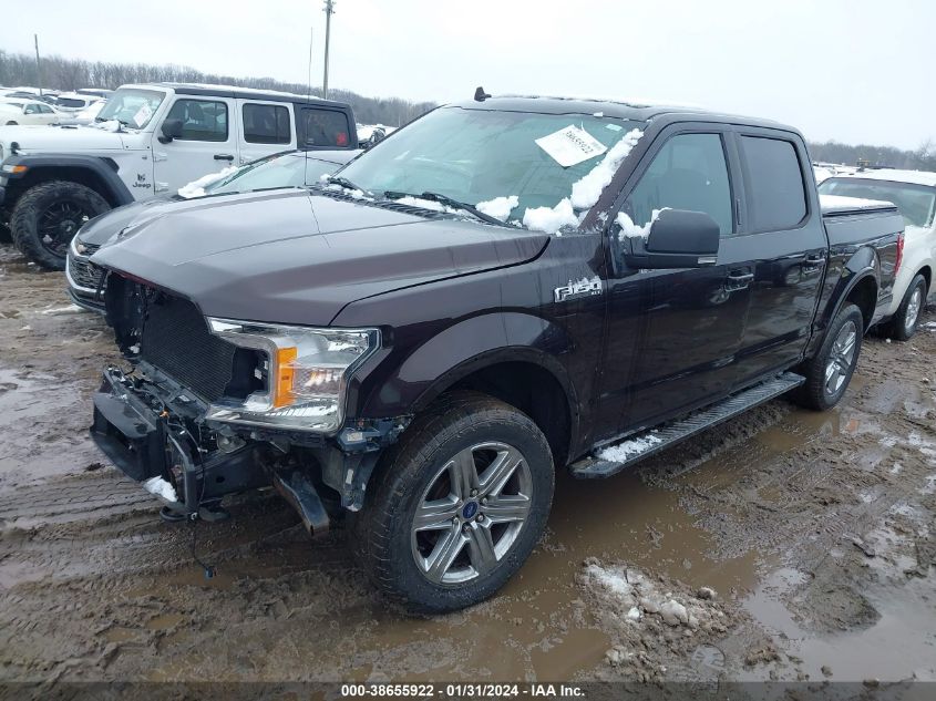 2018 FORD F-150 XLT - 1FTEW1EP9JFE65620