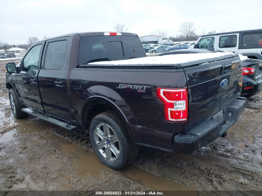 2018 FORD F-150 XLT - 1FTEW1EP9JFE65620