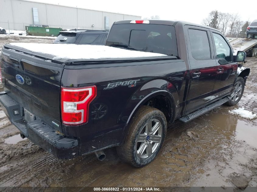 2018 FORD F-150 XLT - 1FTEW1EP9JFE65620