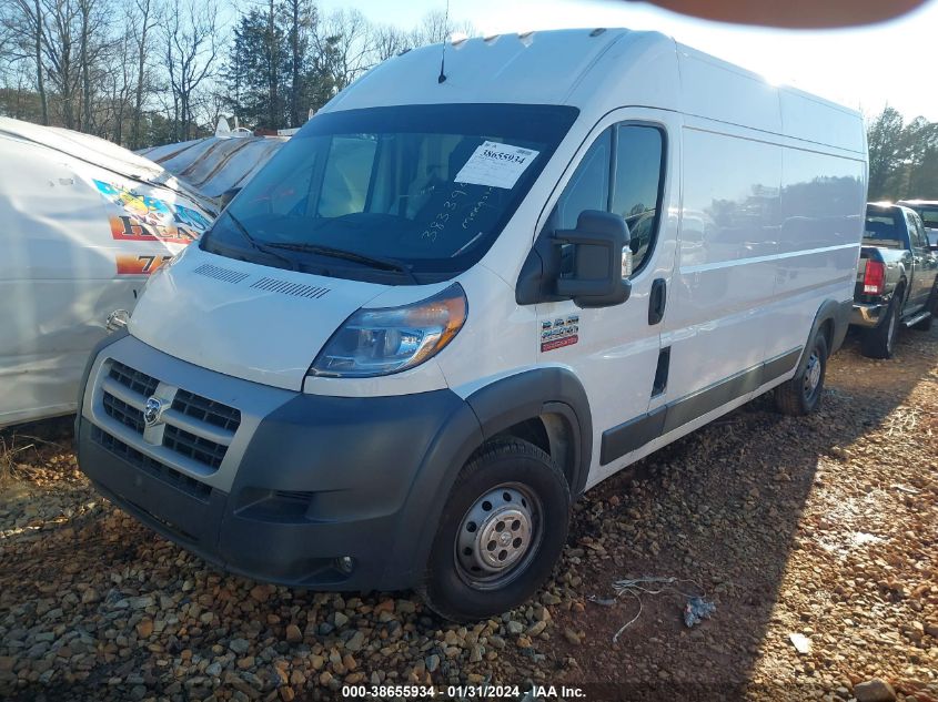 2014 RAM PROMASTER 2500 3C6TRVDG7EE104742