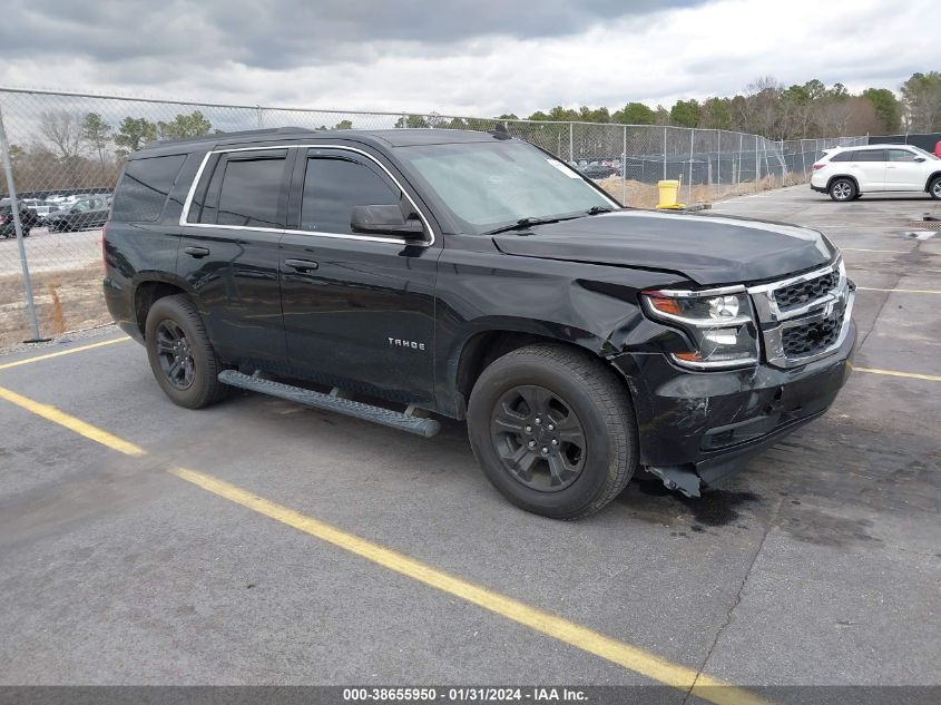 2020 CHEVROLET TAHOE 4WD LS - 1GNSKAKC3LR259153