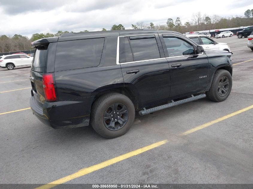2020 CHEVROLET TAHOE 4WD LS - 1GNSKAKC3LR259153