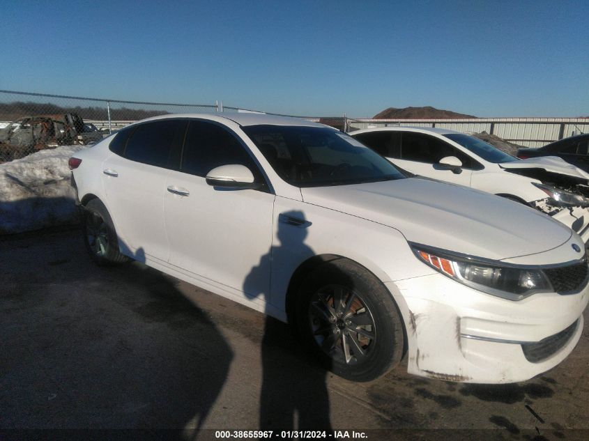 2016 KIA OPTIMA LX TURBO - 5XXGT4L19GG010679