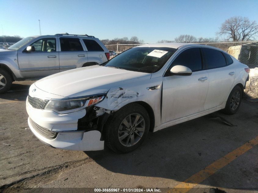 2016 KIA OPTIMA LX TURBO - 5XXGT4L19GG010679