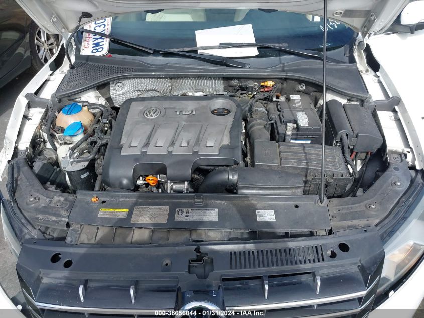 2013 VOLKSWAGEN PASSAT SEL - 1VWCN7A38DC033085