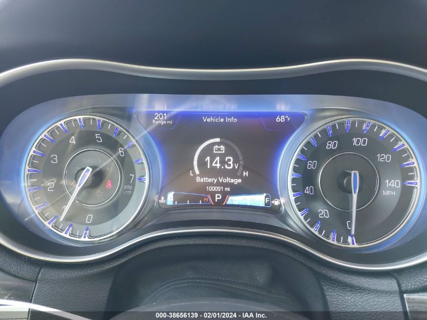 2015 CHRYSLER 300 LIMITED - 2C3CCAAG0FH898758