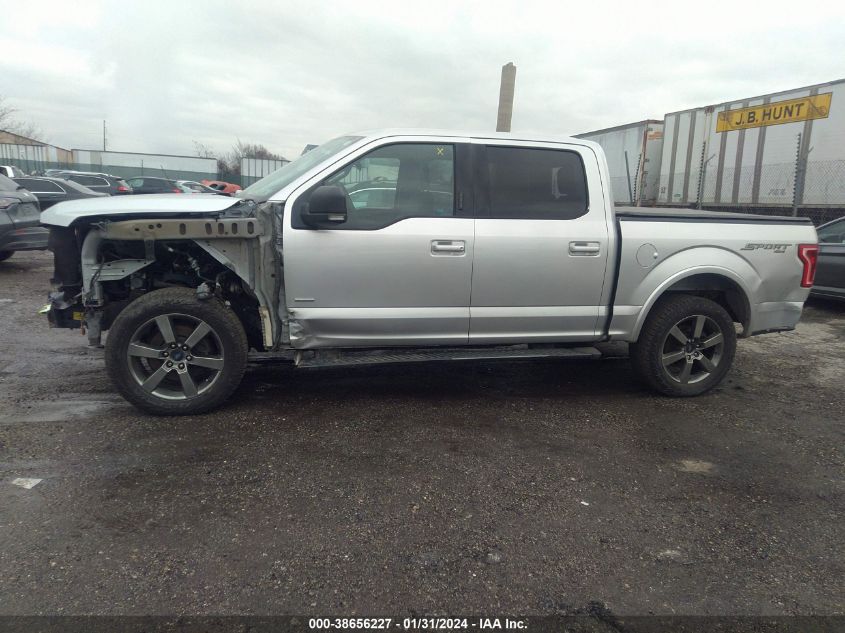 2016 FORD F-150 XLT - 1FTEW1EP5GFA94741