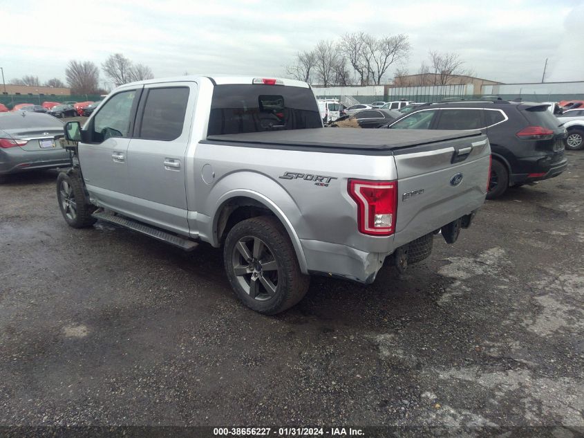 2016 FORD F-150 XLT - 1FTEW1EP5GFA94741