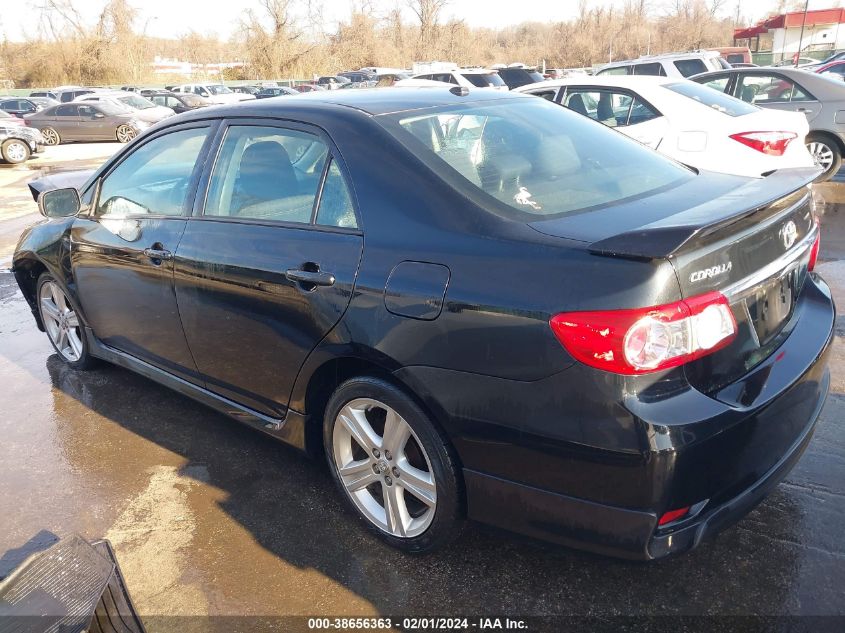 2013 TOYOTA COROLLA S - 2T1BU4EE9DC063649