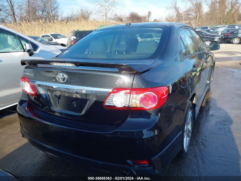2013 TOYOTA COROLLA S - 2T1BU4EE9DC063649