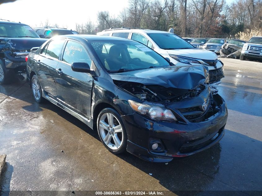 2013 TOYOTA COROLLA S - 2T1BU4EE9DC063649