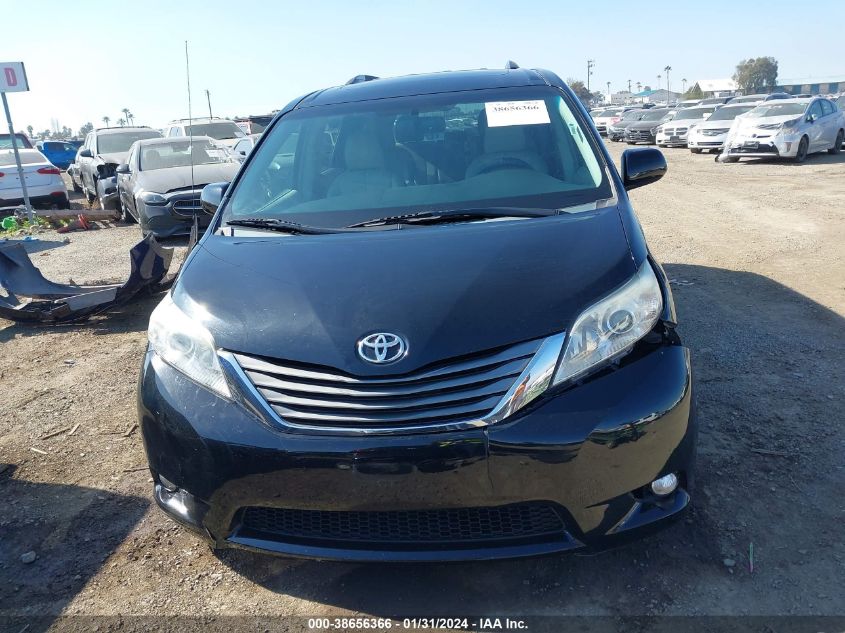 2014 TOYOTA SIENNA XLE V6 8 PASSENGER - 5TDYK3DCXES496111