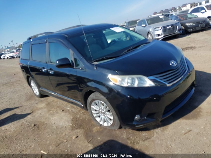 2014 TOYOTA SIENNA XLE V6 8 PASSENGER - 5TDYK3DCXES496111