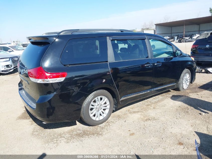 2014 TOYOTA SIENNA XLE V6 8 PASSENGER - 5TDYK3DCXES496111
