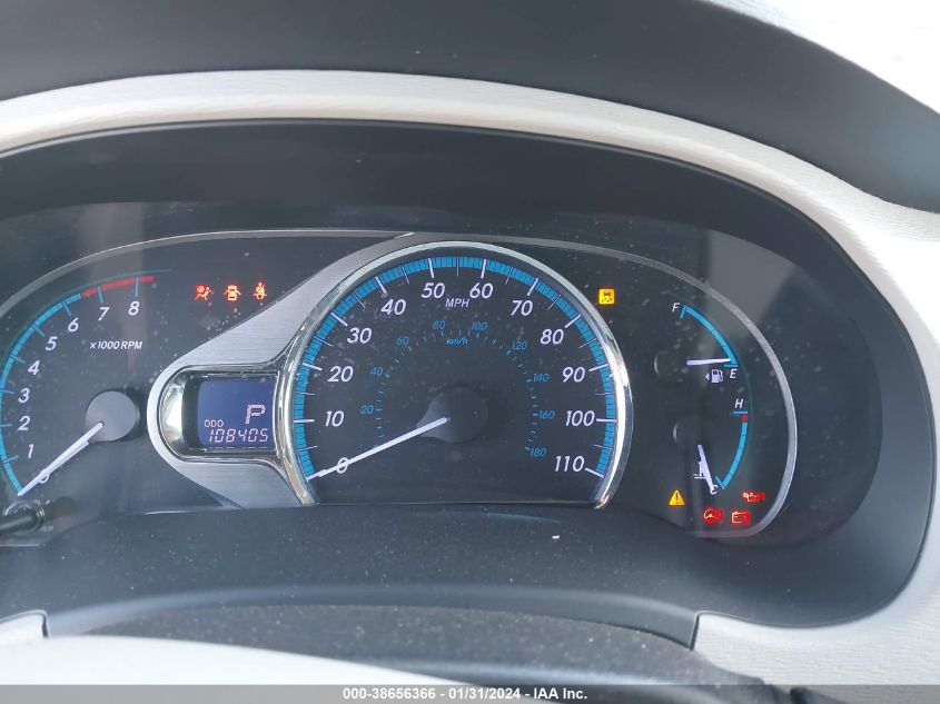 2014 TOYOTA SIENNA XLE V6 8 PASSENGER - 5TDYK3DCXES496111