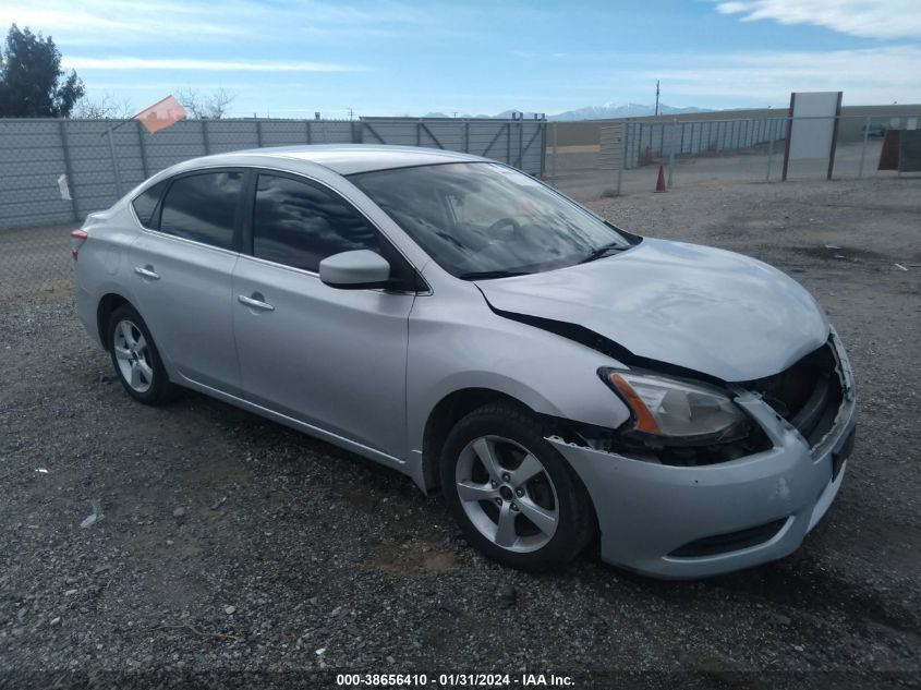 2013 NISSAN SENTRA SV - 1N4AB7AP9DN905760