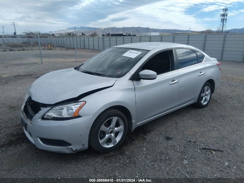 2013 NISSAN SENTRA SV - 1N4AB7AP9DN905760