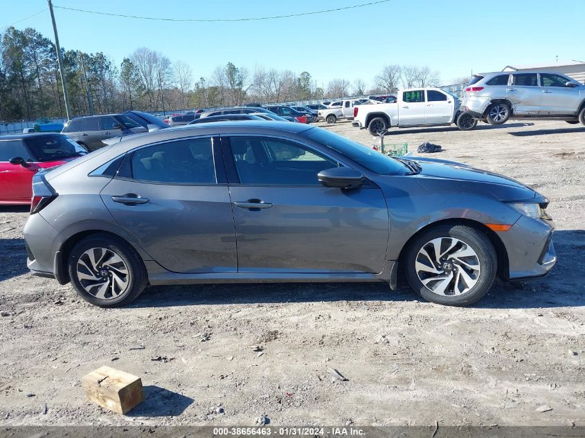 2017 HONDA CIVIC LX - SHHFK7H27HU210917