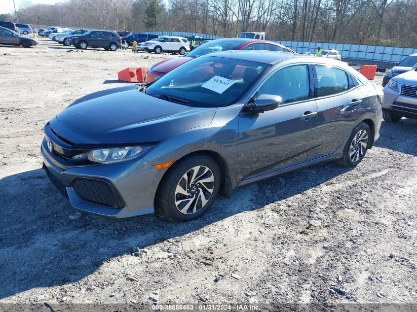 2017 HONDA CIVIC LX - SHHFK7H27HU210917