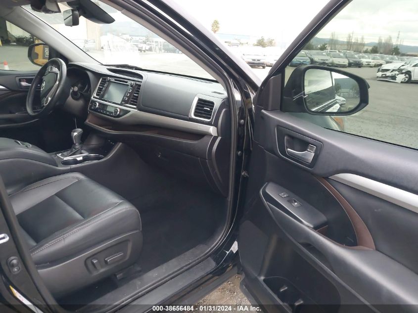 2019 TOYOTA HIGHLANDER HYBRID XLE - 5TDJGRFH1KS054103