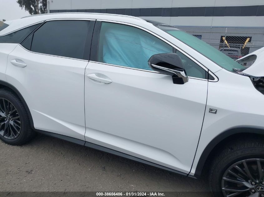2019 LEXUS RX 350 F SPORT - 2T2ZZMCA2KC143965