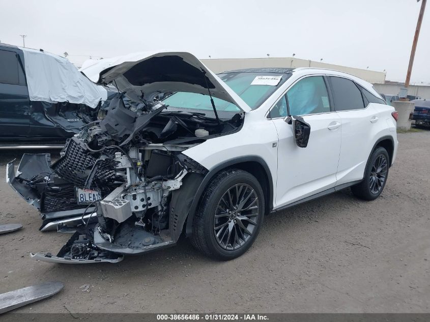 2019 LEXUS RX 350 F SPORT - 2T2ZZMCA2KC143965