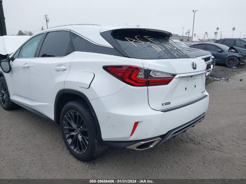 2019 LEXUS RX 350 F SPORT - 2T2ZZMCA2KC143965