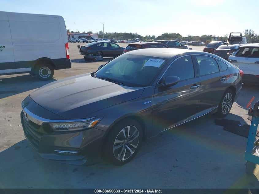 VIN 1HGCV3F98KA001871 2019 HONDA ACCORD HYBRID TOURING
