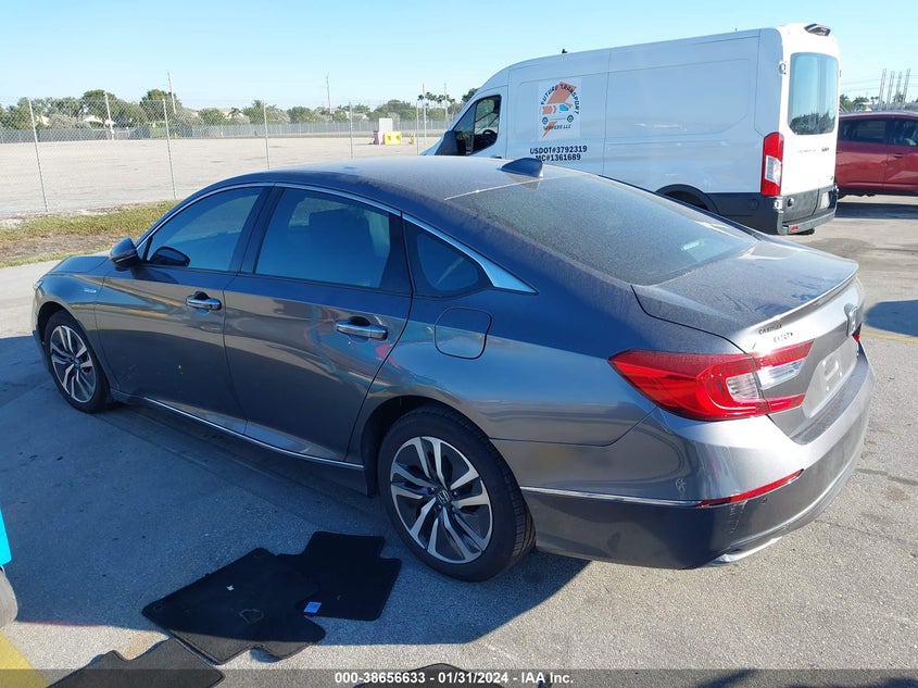 VIN 1HGCV3F98KA001871 2019 HONDA ACCORD HYBRID TOURING