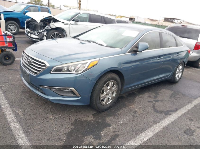 2015 HYUNDAI SONATA SE - 5NPE24AF2FH133719