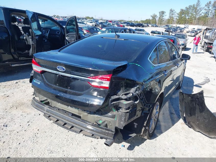 2017 FORD FUSION ENERGI SE LUXURY - 3FA6P0PU5HR313173