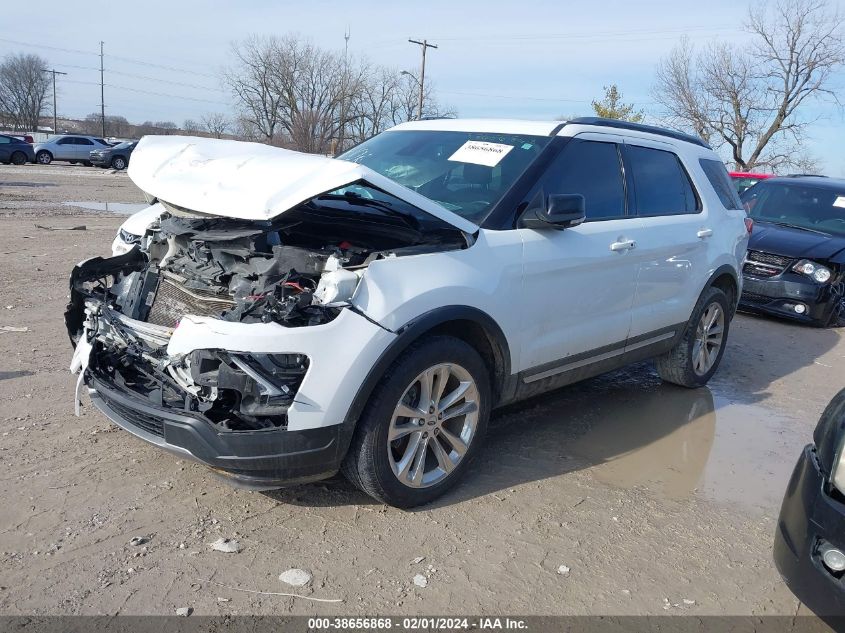 2018 FORD EXPLORER XLT - 1FM5K8D83JGC67510
