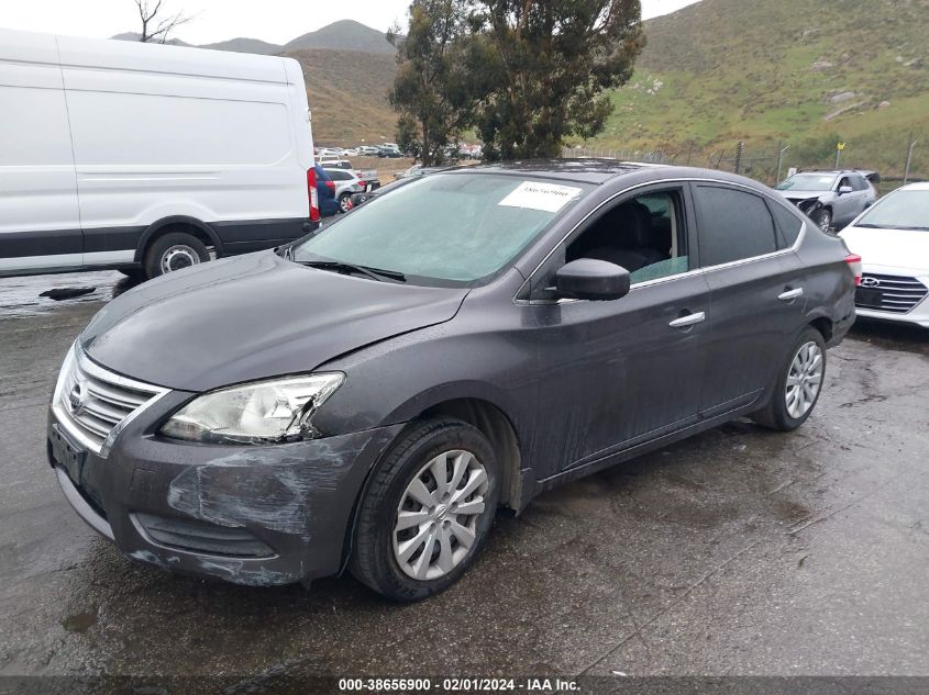 2014 NISSAN SENTRA S/SV/SR/SL - 3N1AB7AP3EY291063