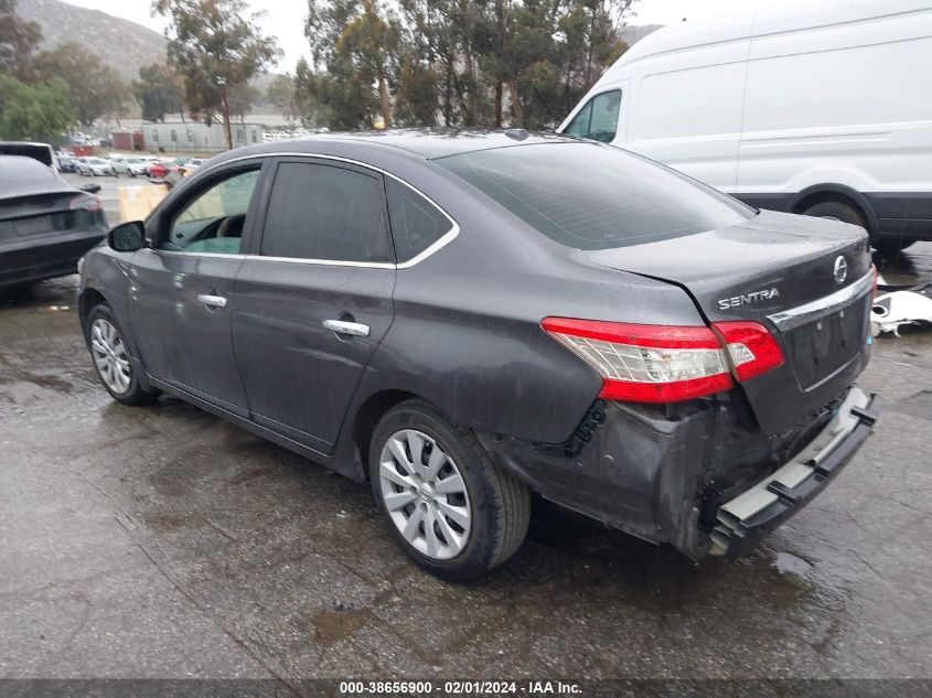 2014 NISSAN SENTRA S/SV/SR/SL - 3N1AB7AP3EY291063