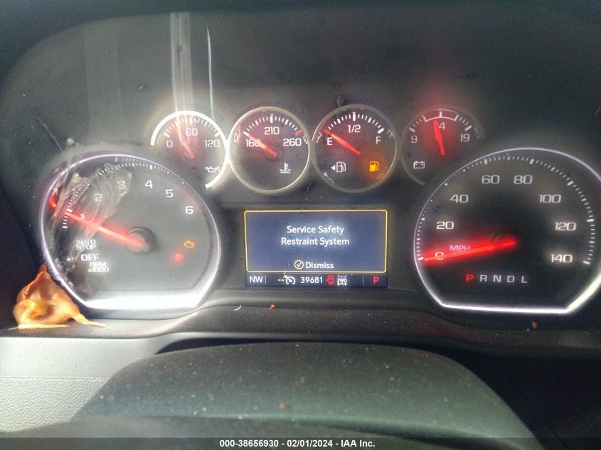 2020 CHEVROLET SILVERADO 1500 K1500 RST - 3GCUYEET0LG318324