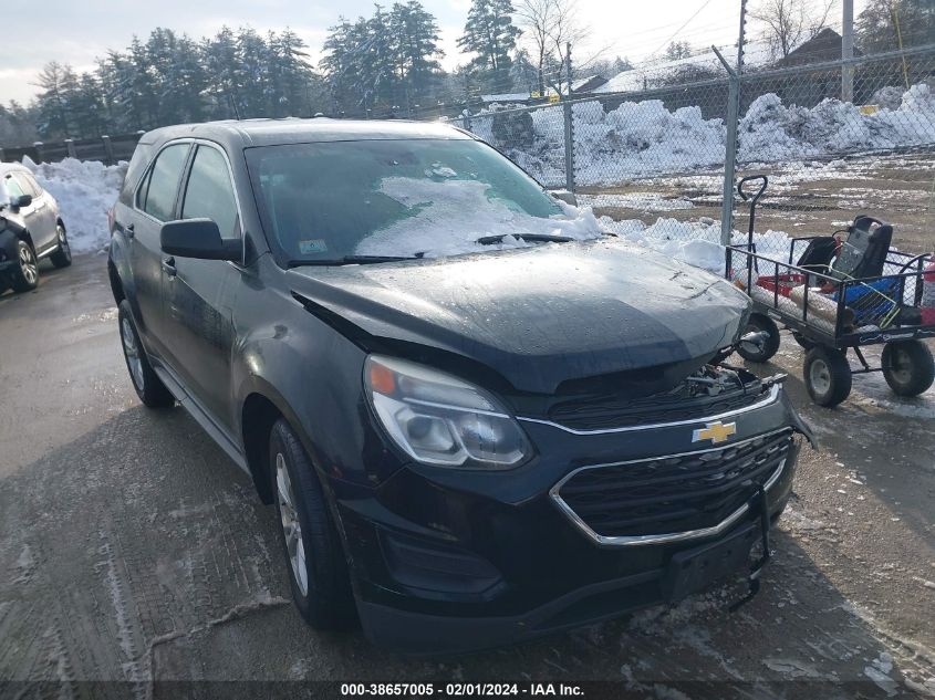 2017 CHEVROLET EQUINOX LS - 2GNFLEEK0H6308269