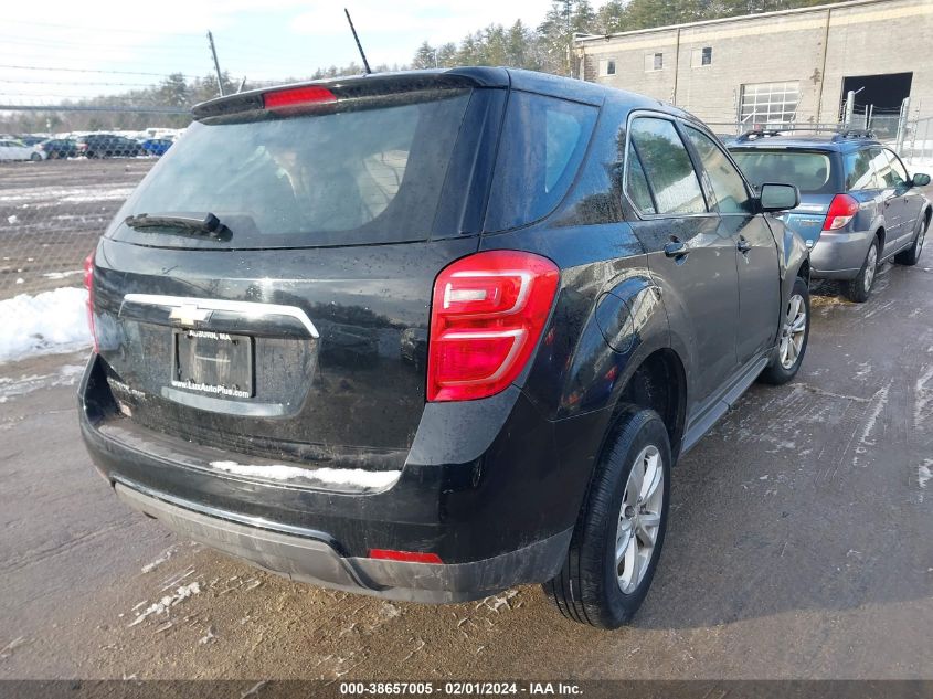 2017 CHEVROLET EQUINOX LS - 2GNFLEEK0H6308269