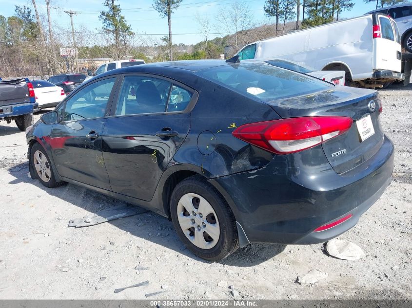 2017 KIA FORTE LX - 3KPFK4A71HE070746