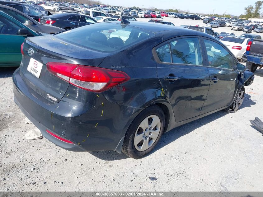 2017 KIA FORTE LX - 3KPFK4A71HE070746