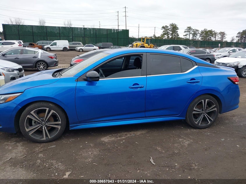 VIN 3N1AB8DV1MY304892 2021 NISSAN SENTRA SR XTRONIC CVT