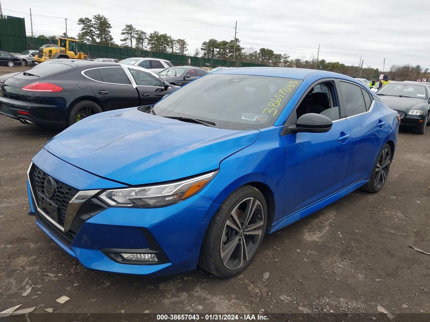 VIN 3N1AB8DV1MY304892 2021 NISSAN SENTRA SR XTRONIC CVT