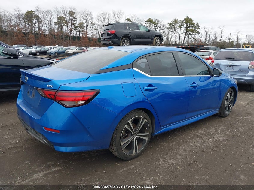 VIN 3N1AB8DV1MY304892 2021 NISSAN SENTRA SR XTRONIC CVT