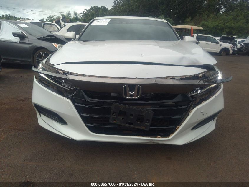 2018 HONDA ACCORD SPORT - 1HGCV1F33JA080591