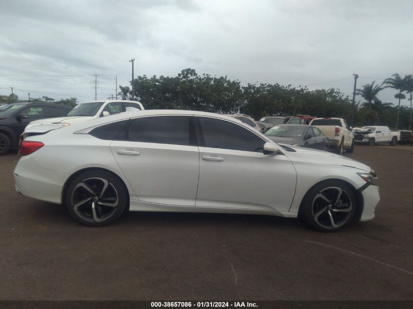 2018 HONDA ACCORD SPORT - 1HGCV1F33JA080591