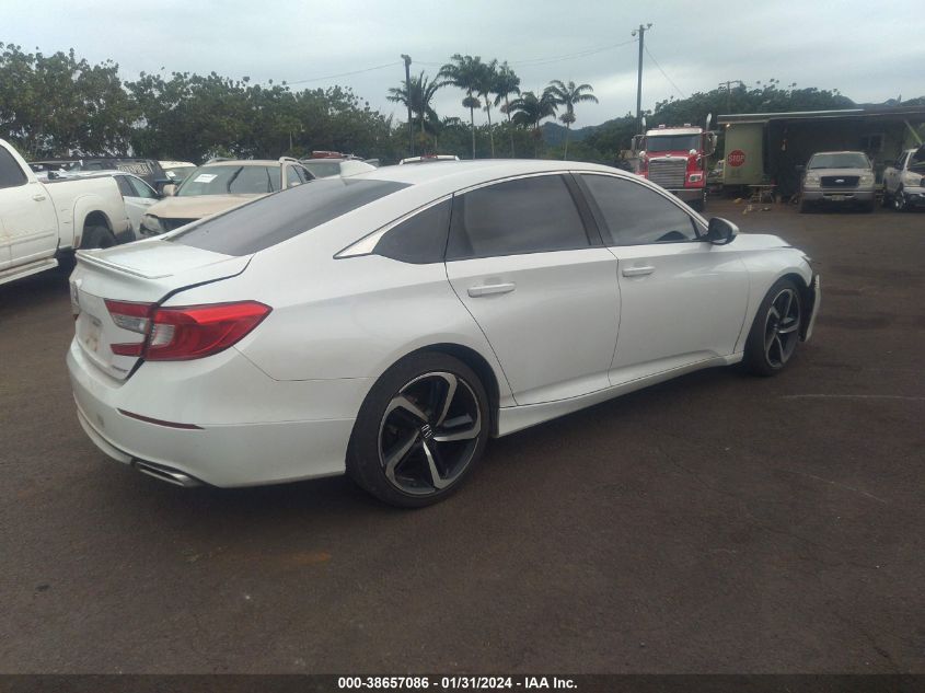 2018 HONDA ACCORD SPORT - 1HGCV1F33JA080591