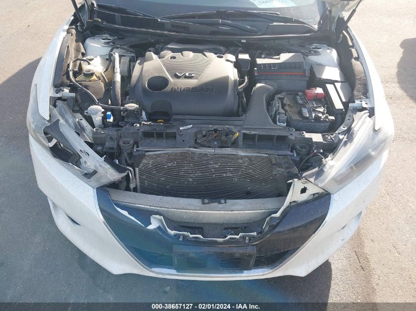 2018 NISSAN MAXIMA 3.5S/SV/SL/SR/PLAT - 1N4AA6AP1JC372758