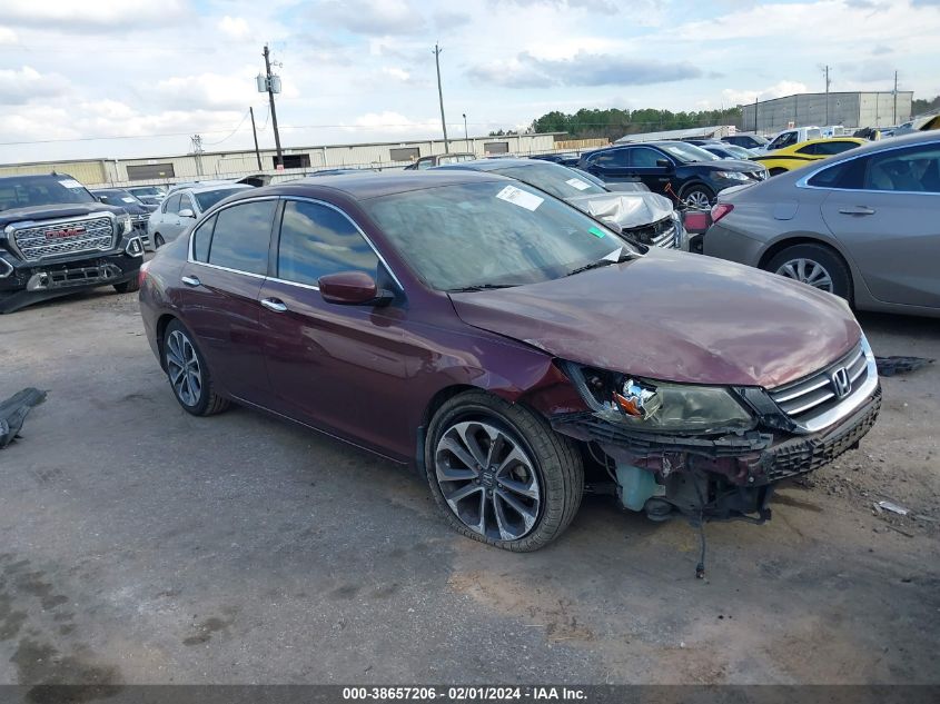 2015 HONDA ACCORD SPORT - 1HGCR2F58FA166160