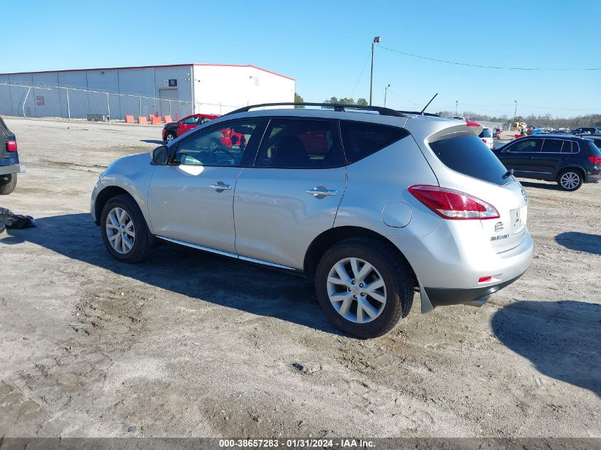 2014 NISSAN MURANO SV - JN8AZ1MWXEW514350