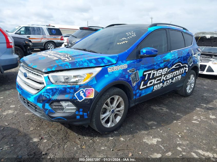 2018 FORD ESCAPE SE - 1FMCU0GD7JUB17400